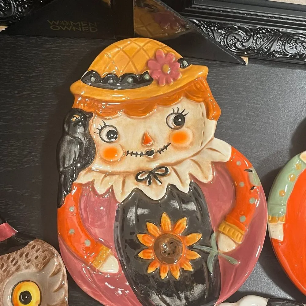 Johanna Parker Fall Thanksgiving Mini Plates Set of 5